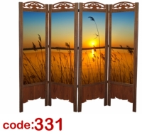 پاراوان پارتیشن طرح طبیعت کد 331
